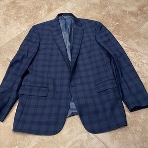 Hart Schaffner Marx size 46l checkered jacket